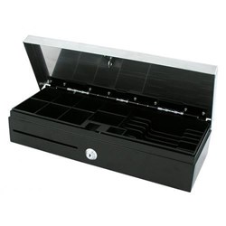 VPOS CDDIECFLIP Cash Drawer Fliptop 6 Note 8 Coin 24V (Black)