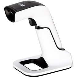POS-mate  Wireless 2D Barcode Scanner (White/Black)