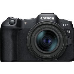 Canon EOS R8 Mirrorless Camera RF 24-50 STM Lens Kit