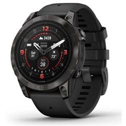 Garmin epix   Pro (Gen 2) Sapphire Edition 47mm Carbon Grey DLC Titanium with Black Band