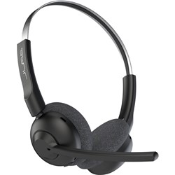 JLab Go Work Pop Wireless On-Ear Headset (Black)