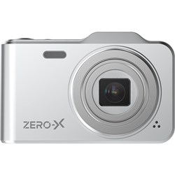 Zero-X Adventura Dual Lens FHD Digital Compact Camera (Silver)