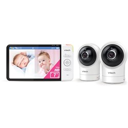 VTech RM7764HDV2 7  2-Camera Smart HD Pan & Tilt Video Monitor with Remote Access
