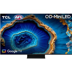 TCL 65' C755 4K UHD QD Mini-LED Google TV (2024)