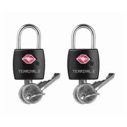 Terminal 2 TSA Luggage Lock V2 (2 Pack)