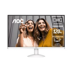 AOC 27B30H/BW 27' FHD 120Hz Ultra Slim Monitor (White)