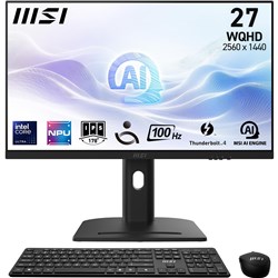 MSI Modern AM273QP AI 1UM-013AU 27' WQHD All-in-One PC (Intel Core Ultra 7)[3TB]