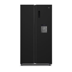 ChiQ CSS556NBD4E 559L Side By Side Fridge (Black)