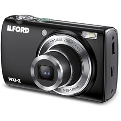 Ilford PIXI-Z 5x Zoom Digital Compact Camera (Black)