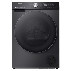 Hisense HDF7S90HB 9kg Series 7 Heat Pump Dryer (Charcoal Black)