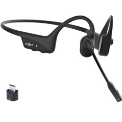 Shokz OpenComm2 UC Bone Conducting Bluetooth Headset with USB-C Adapter