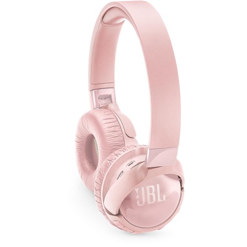 JBL TUNE600BTNC Wireless On-Ear Headphones with Active Noise Cancelling (Pink)