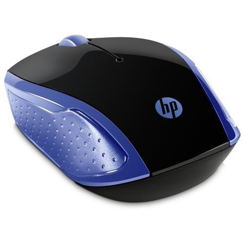 HP 200 Black Wireless Mouse (Marine Blue)