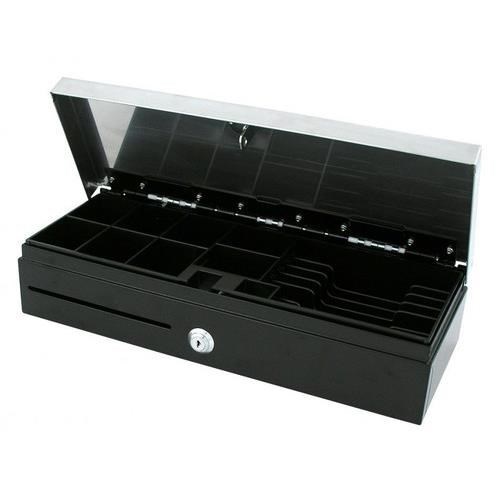 VPOS CDDIECFLIP Cash Drawer Fliptop 6 Note 8 Coin 24V (Black)