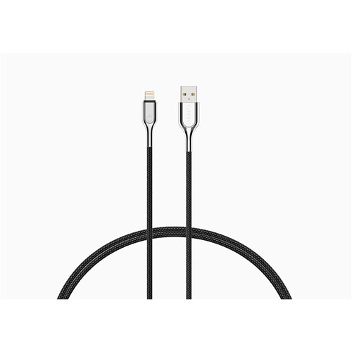 Cygnett Armoured Lightning to USB-A Cable 2m (Black)