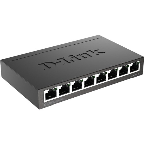 D-Link 8-Port Gigabit Desktop Switch (Metal Housing)