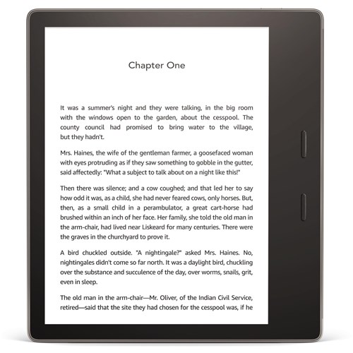 Kindle Oasis 2019 7' Wi-Fi eReader (8GB) [10th Gen]