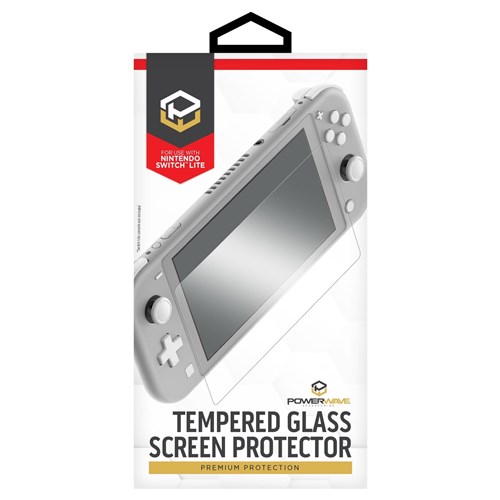 Powerwave Premium Tempered Glass Screen Protector for Nintendo Switch Lite