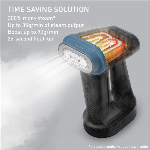 Tefal Pure Force 3-in-1 Handheld Garment Steamer