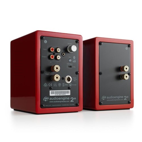 Audioengine A2+ Wireless Computer Speakers (Gloss Red)