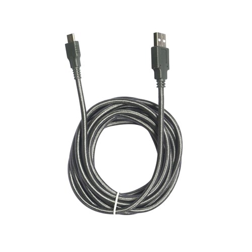 3rd Earth 3M USB-C Charge Cable for Nintendo Switch  (Grey)