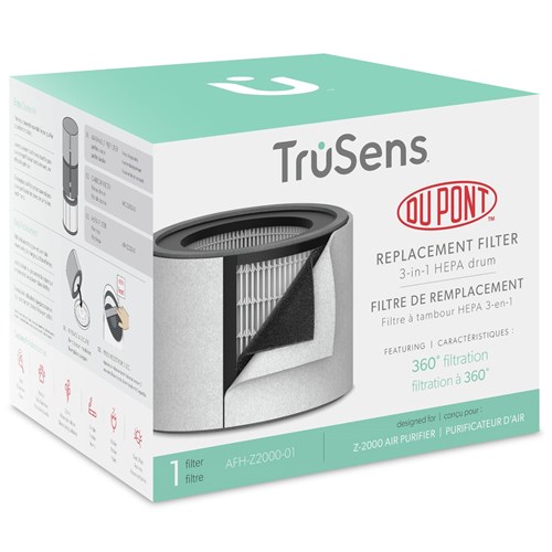 TruSens HEPA 3-in-1 Combination Filter for Z-2000 Air Purifier