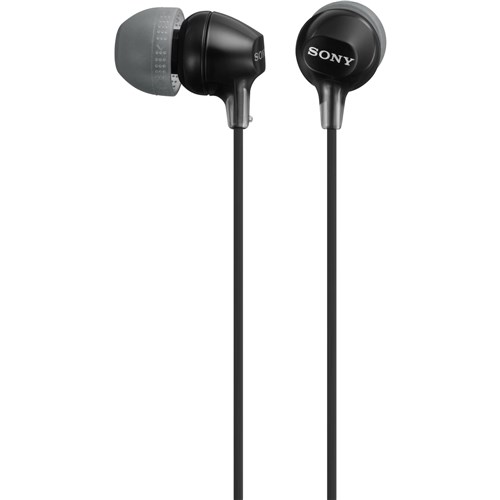 Sony MDR-EX15LP In-Ear Headphones (Black)