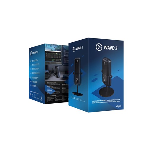 Elgato Wave 3 Premium USB Condenser Microphone