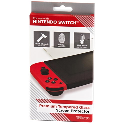 3rd Earth Premium Tempered Glass Screen Protector for Nintendo Switch 