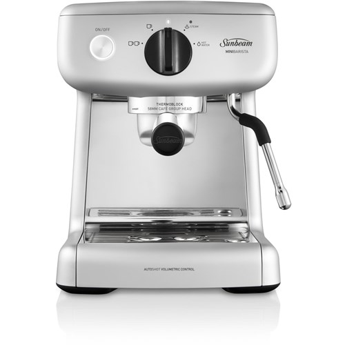 Sunbeam Mini Barista Espresso Machine (Silver)