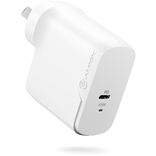 ALOGIC Rapid Power 65W GaN Wall Charger w/ 65W USB-C Charging Cable