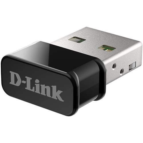 D-Link DWA-181 Wireless AC1300 MU-MIMO Nano USB Adapter