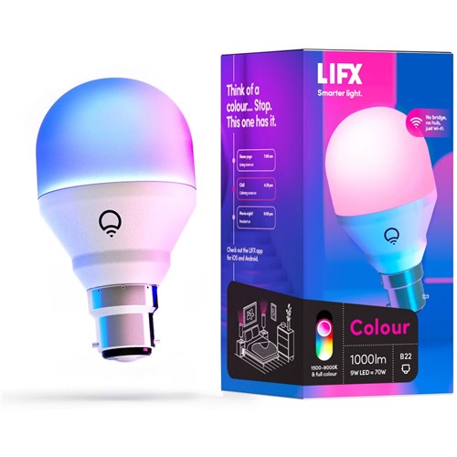 LIFX Colour A60 1000lm B22 Smart Bulb