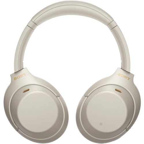 Sony WH-1000XM4 Wireless Noise Cancelling Over-Ear Headphones (Silver)