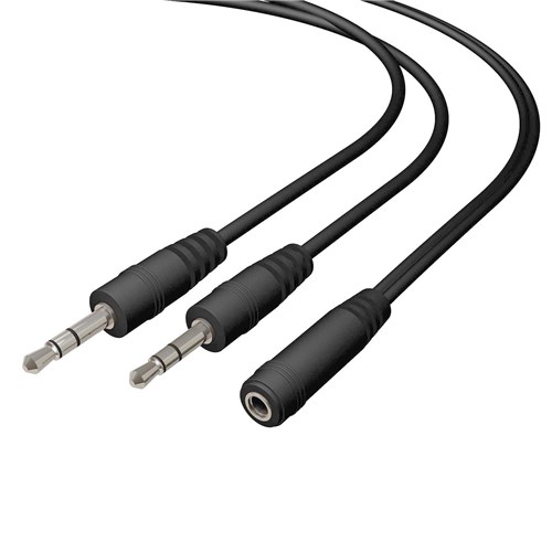 GTEK 3.5mm PC Splitter Cable