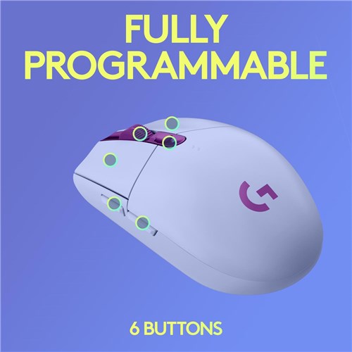 Logitech G305 Lightspeed Wireless Gaming Mouse (Lilac)