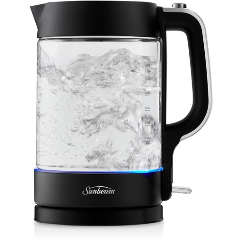 Sunbeam Classic Glass Kettle (Black)