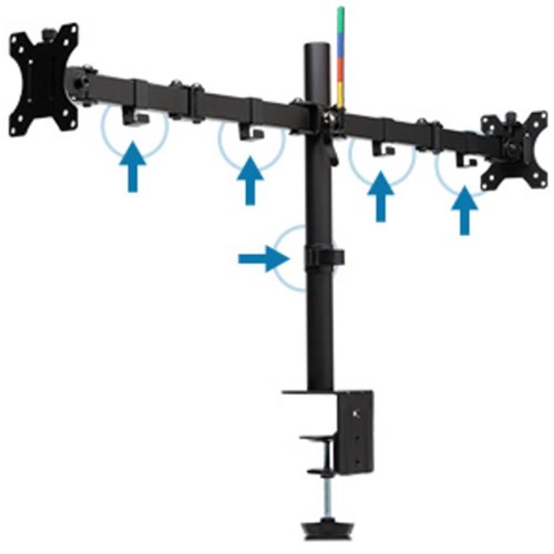 Kensington SmartFit Ergo Extended Dual Monitor Arm