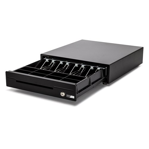 POS-mate Printer Driven Standard Cash Drawer (Black)