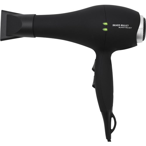 Silver Bullet 2000W Velvet Hair Dryer (Black)