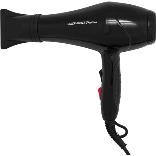 Silver Bullet 2000W Obsidian Hair Dryer (Black)