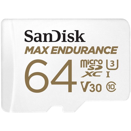 SanDisk Max Endurance MicroSDXC 64GB Memory Card