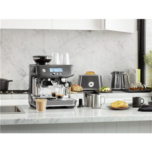 Breville the Barista Pro Manual Coffee Machine (Black S/Steel)