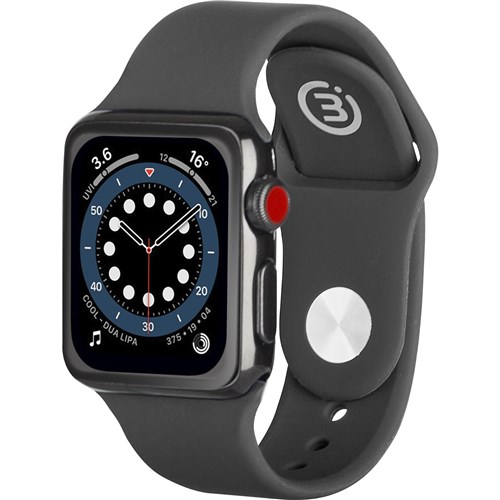 3sixT Silicone Band for Apple Watch [42/44mm] (Black)