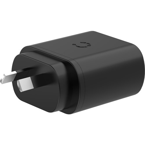 Cygnett PowerPlus 32W USB-C PD Dual Port Wall Charger (Black)