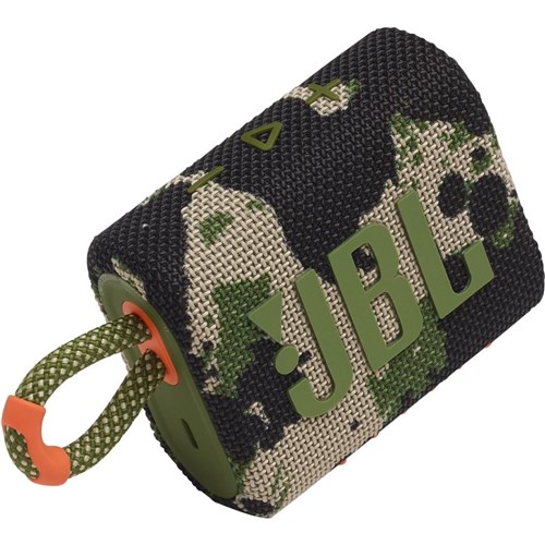 JBL Go 3 Mini Portable Bluetooth Speaker (Squad)
