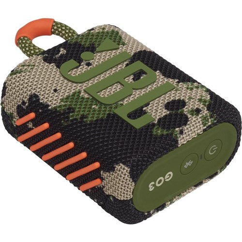 JBL Go 3 Mini Portable Bluetooth Speaker (Squad)