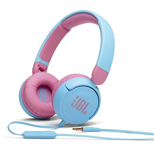 JBL Jr310 Kids On-Ear Headphones (Blue)