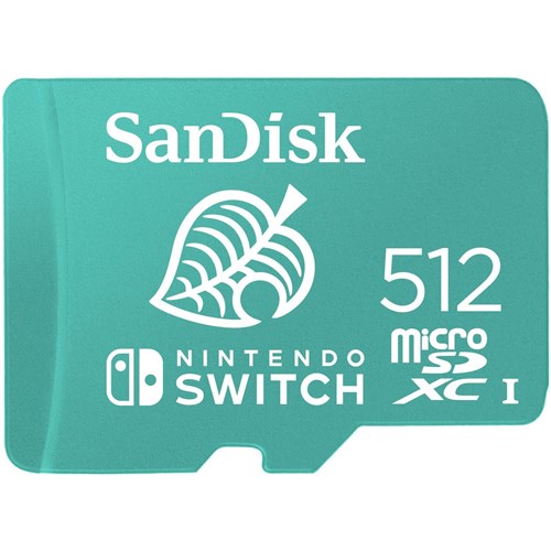 SanDisk Nintendo Switch MicroSD 512GB Memory Card