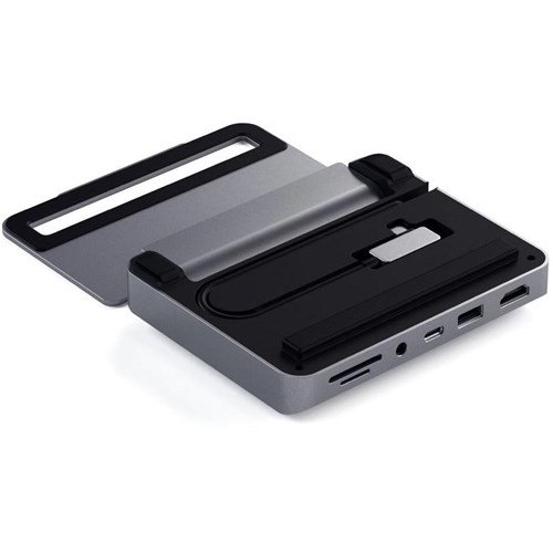 Satechi Aluminium Stand Hub for iPad Pro & Selected Tablets (Space Grey)